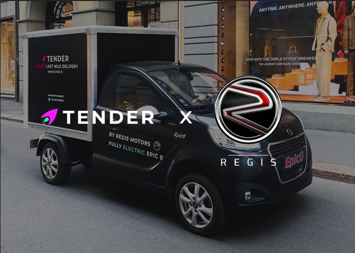 TENDER, THE EXCLUSIVE LUXURY DELIVERY SERVICE IN MILAN HAS CHOSEN EPIC REGIS!